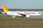 Pegasus Airlines, TC-NBR, Airbus, A320-251N, 03.12.2019, STR, Stuttgart, Germany              