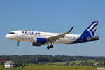Aegean Airlines, SX-NEB, Airbus A320-271N, msn: 9514, 29.Mai 2020, ZRH Zürich, Switzerland.