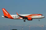 easyJet, G-UZHF, Airbus A320-251N, msn: 8193, 28.September 2020, MXP Milano-Malpensa, Italy.