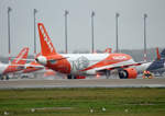 Easyjet Airbus A 320-251N, G-UZHF, BER Erffnung, 31.10.2020