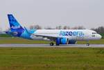 Jazeera Airways A320-251N, 9K-CBC (Test-Reg: D-AXAQ), 26.11.2019 Hamburg-Finkenwerder