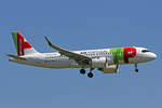 TAP Air Portugal, CS-TVG, Airbus A320-251N, 23.April 2021, ZRH Zürich, Switzerland.