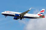 British Airlines, G-TTNG, Airbus, A320-251N, 06.08.2021, GVA, Geneve, Switzerland