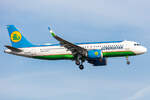 Uzbekistan Airways, UK32021, Airbus, A320-251N, 13.09.2021, FRA, Frankfurt, Germany
