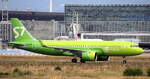 S7 Siberia Airlines,VP-BSR,MSN 10175,Airbus A320-271N,07.08.2021,FRA-EDDF,Frankfurt,Germany