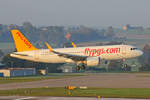 Pegasus Airlines, TC-NCE, Airbus A320-271N, msn: 8875,  Simay , 16.Oktober 2021, ZRH Zürich, Switzerland.