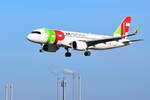 CS-TVH , TAP - Air Portugal , Airbus A320-251N , 24.10. 2021 , Berlin-Brandenburg  Willy Brandt  , BER 