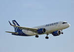 Aegean, Airbus A 320-271N, SX-NEA, BER, 31.10.2021