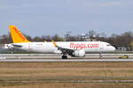 TC-NCF , Pegasus , Airbus A320-251N , Berlin-Brandenburg  Willy Brandt  , BER , 30.03.2022 , 