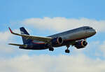 Aeroflot, Airbus A 320-251N, VP-BPQ, BER, 12.02.2022