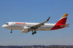Iberia, EC-NJY, Airbus A320-251N, msn: 10135,  #Graciasheroes , 18.April 2022, ZRH Zürich, Switzerland.