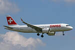 SWISS International Air Lines, HB-JDD, Airbus A320-271N, msn: 10944,  Elm , 10.Juli 2022, ZRH Zürich, Switzerland.