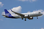 SAS Connect, EI-SIZ, Airbus A320-251N, msn: 11374,  Garm Viking , 07.Juli 2023, LHR London Heathrow, United Kingdom.