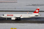 SWISS International Air Lines, HB-JDF, Airbus A320-271N, msn: 10735,  Wildhaus , 19.Januar 2024, ZRH Zürich, Switzerland.
