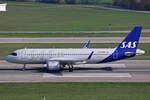 SAS Connect, EI-SIJ, Airbus A320-251N, msn: 10752,  Siv Viking , 30.März 2025, ZRH Zürich, Switzerland.