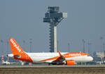 Easyjet, Airbus A 320-251N, G-UZEE, BER, 22.03.2025