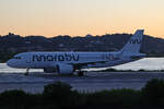 Marabu Airlines, ES-MBA, Airbus A320-271N, msn: 6849, 26.Mai 2025, CFU Corfu, Greece.