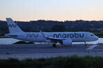 Marabu Airlines, ES-MBA, Airbus A320-271N, msn: 6849, 26.Mai 2025, CFU Corfu, Greece.