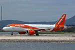 easyJet, G-UZHH Airbus A320-251N, msn: 8268, 23.Mai 2025, CFU Corfu, Greece.