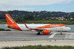 easyJet, G-UZHF, Airbus A320-251N, msn: 8193, 25.Mai 2025, CFU Corfu, Greece.