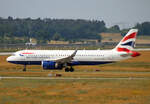 British Airways, Airbus A 320-251N, G-TTNB, BER, 29.06.2025