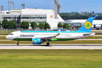 UK32021 , Uzbekistan Airways , Airbus A320-251N , 30.05.2025 , München ,  Franz Josef Strauß  , 