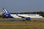 Aegean Airlines, SX-NES, Airbus A320-271N, msn: 12094, 14.August 2025, FRA Frankfurt, Germany.