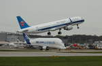 China Southern, B-8966, MSN 7652, Airbus A 321-211(SL), 04.05.2017, XFW-EDHI, Hamburg-Finkenwerder, Germany(Delivery Flug) 