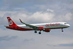 Air Berlin (Operated by Belair Airlines), HB-JOU, Airbus A321-211, 29.Juli 2017, ZRH Zürich, Switzerland.