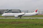 China Eastern Airlines, D-AVXL,Reg.B-8569, MSN 7830,Airbus A 321-211 (SL), 18.08.2017, XFW-EDHI, Hamburg-Finkenwerder, Germany 