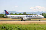 Onur Air, TC-TUB, Airbus A321-131, msn: 604,  Gizem , 21.Juni 2008, BSL Basel, Switzerland.