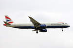 British Airways (Operated by GB Airways), G-TTIB, Airbus A321-231, msn: 1433, 16.August 2006, LHR London Heathrow, United Kingdom.