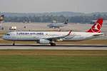 Turkish Airlines, TC-JTI, Airbus, A 321-231 sl,  Büyükcekmece , MUC-EDDM, München, 20.08.2018, Germany