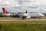 Turkish Airlines, TC-JSU, Airbus, A321-231 13.08.2019, BSL, Basel, Switzerland                