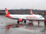 Air Berlin, Airbus A321-200 D-ABCK @ Berlin-Tegel (TXL) / 11.Apr.2013