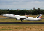 Air France, Airbus A 321-212, F-GTAQ, TXL, 05.07.2020