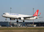 Turkish Airlines, Airbus A 321-231, TC-JTH, BER, 04.04.2021