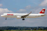 Swiss, HB-IOO, Airbus, A321-212, 26.06.2021, ZRH, Zürich, Switzerland