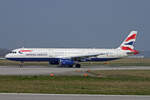 British Airways, G-EUXI, Airbus A321-231, msn: 2536, 16.März 2007, GVA Genève, Switzerland.