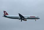 Swiss, Airbus A 321-111, HB-IOF, BER, 30.12.2021