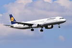 D-AIDT , Lufthansa , Airbus A321-231 , 24.04.2022 , Berlin-Brandenburg  Willy Brandt  , BER , 
