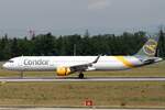 Condor (DE-CFG), D-AIAF, Airbus, A 321-211 sl ~ neue DE-Lkrg., 20.05.2022, EDDF-FRA, Frankfurt, Germany