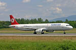 Turkish Airlines, TC-JRD, Airbus A321-231, msn: 3015,  Balikesir , 14.Juni 2008, BSL Basel - Mühlhausen, Switzerland.