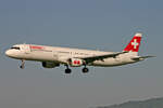 SWISS International Air Lines, HB-IOC, Airbus A321-111, msn: 520,  St Moritz , 08.Mai 2008, ZRH Zürich, Switzerland.