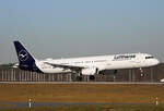 Lufthansa, Airbus A 321-231, D-AISK  Emden , BER, 28.02.2023