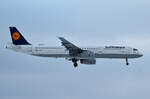 Lufthansa, Airbus A 321-131, D-AIRS  Husum , BER, 20.01.2024