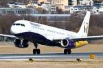 Take off A321/Monarch/Innsbruck (LOWI / INN) / 27.02.2010.