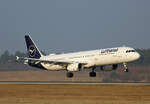 Lufthansa, Airbus A 321-231, D-AISR  Donauw�rth , BER, 09.02.2025