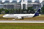 D-AIDW , Lufthansa , Airbus A321-231 Baden-Baden  , München ,  Franz Josef Strauß  , 26.05.2025 ,