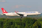 Turkish Airlines, TC-JTR, Airbus A321-231, S/N: 7518. Köln-Bonn (EDDK) am 01.05.2025.